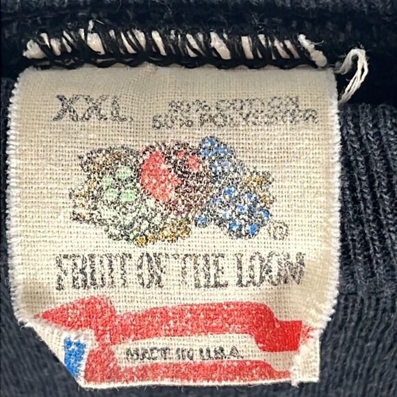 🐠 True Vintage 1992 HABITAT “Complete Wraparound Graphics” Crewneck Sweatshirt - Picture 10 of 10